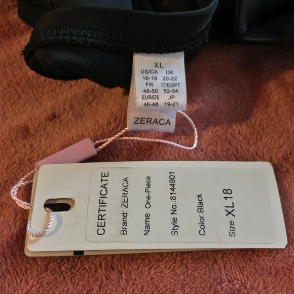 RETRO HOLLYWOOD GLAM BLACK BATHING SWIMSUIT - Picture 8 of 8